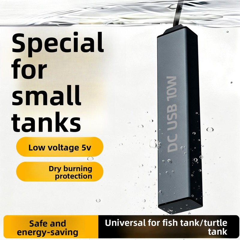 Aquarium Fish In Bowl - USB 미니 어항 히터 10W-304 스테인리스
