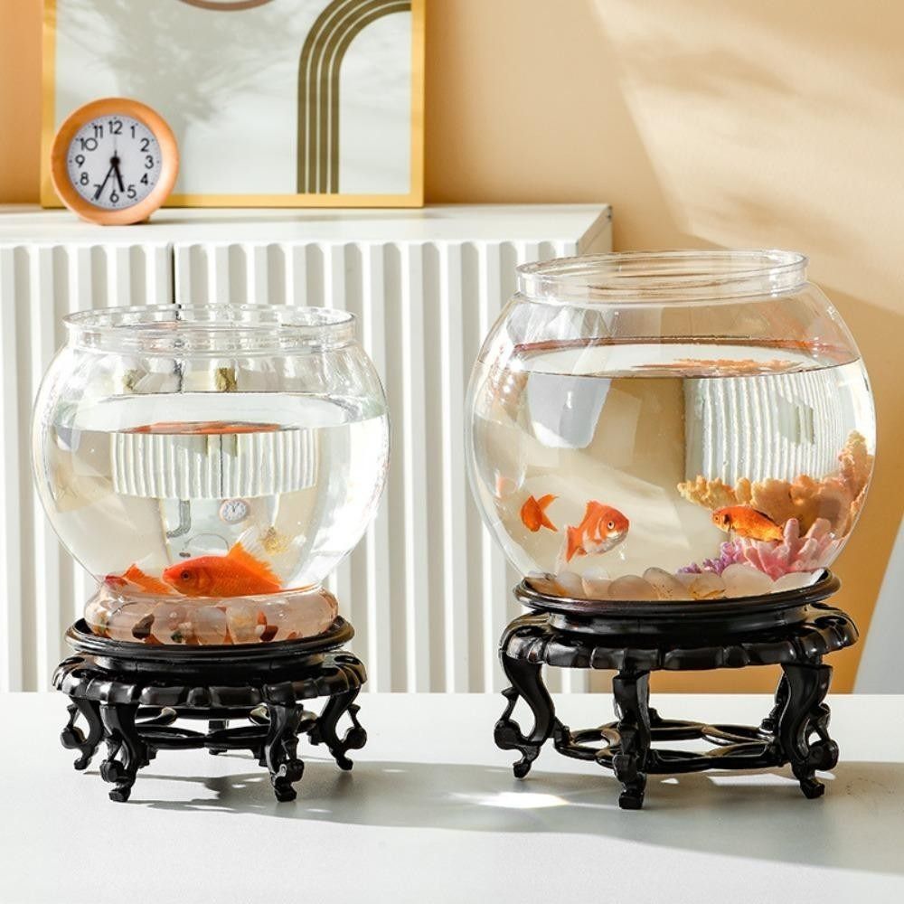 휴대용 투명 어항 원형 플라스틱 소형 물고기 그릇 깨지 - Aquarium Fish In Bowl 리뷰 및 가격