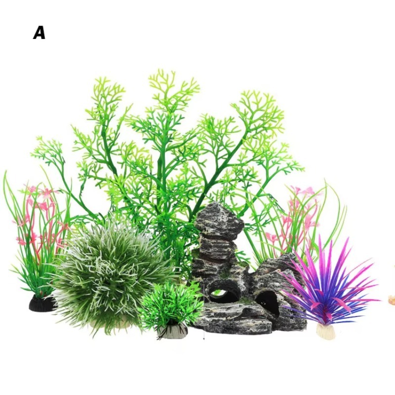 10개입 인기 신상품 플라스틱 시뮬레이션 수족관 장식  - Aquarium Fish Sale 리뷰 및 가격