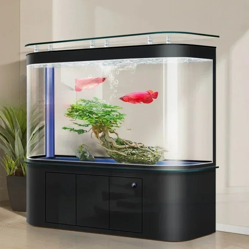 어항 거실 아치형 수조 무수 바닥필터 지능형 상륙생태 - Aquarium Fishland 리뷰 및 가격
