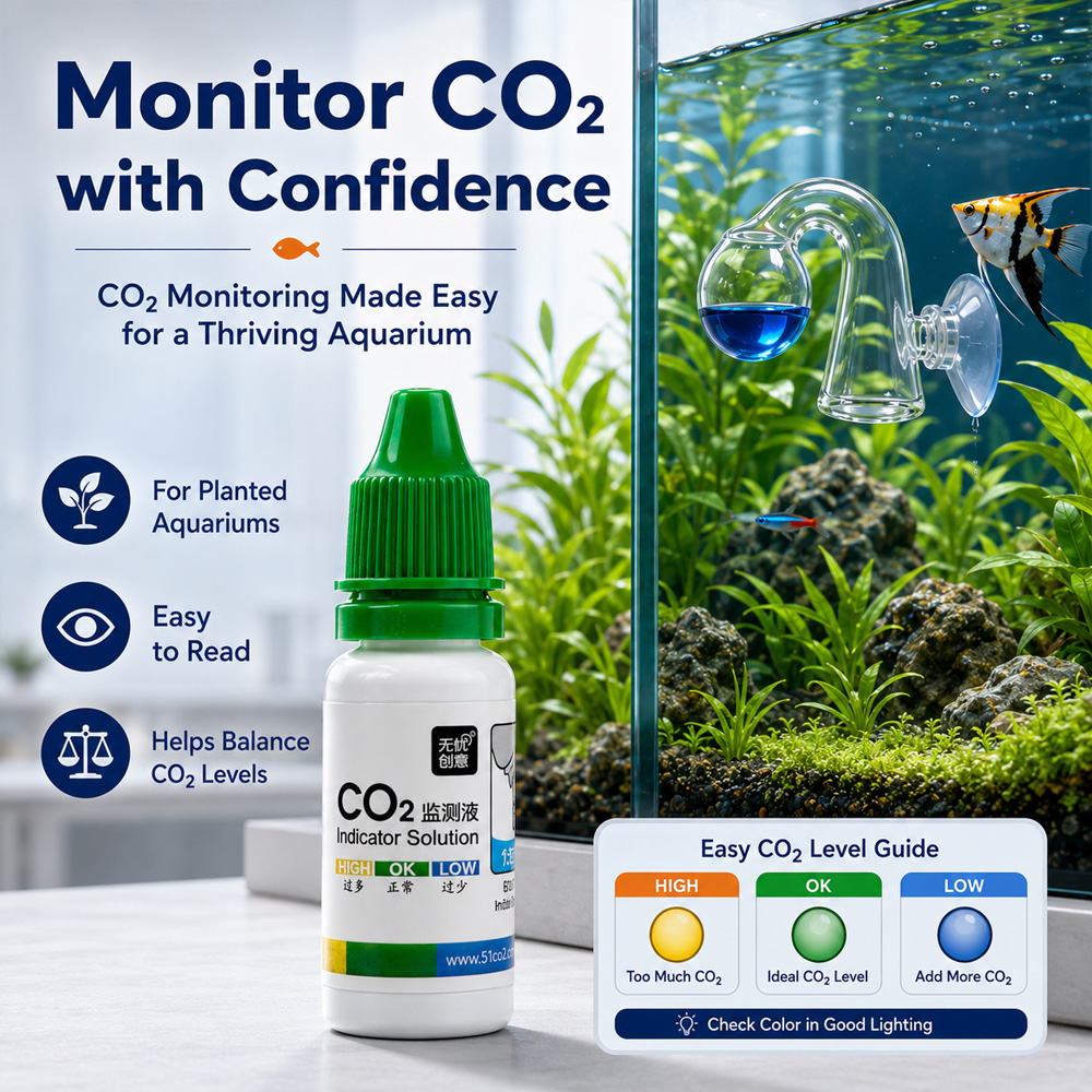 어항 물 정화제 컨디셔너 키트 CO2 지시약 용액 유리 - Water Conditioner Drop 리뷰 및 가격