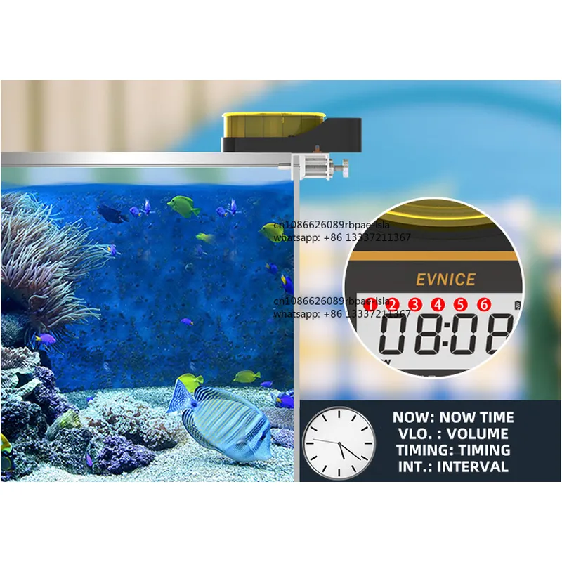 EV200UG-PLUS USB 자동 급식기, 플라스틱  - Aquarium Fish Goldfish 리뷰 및 가격