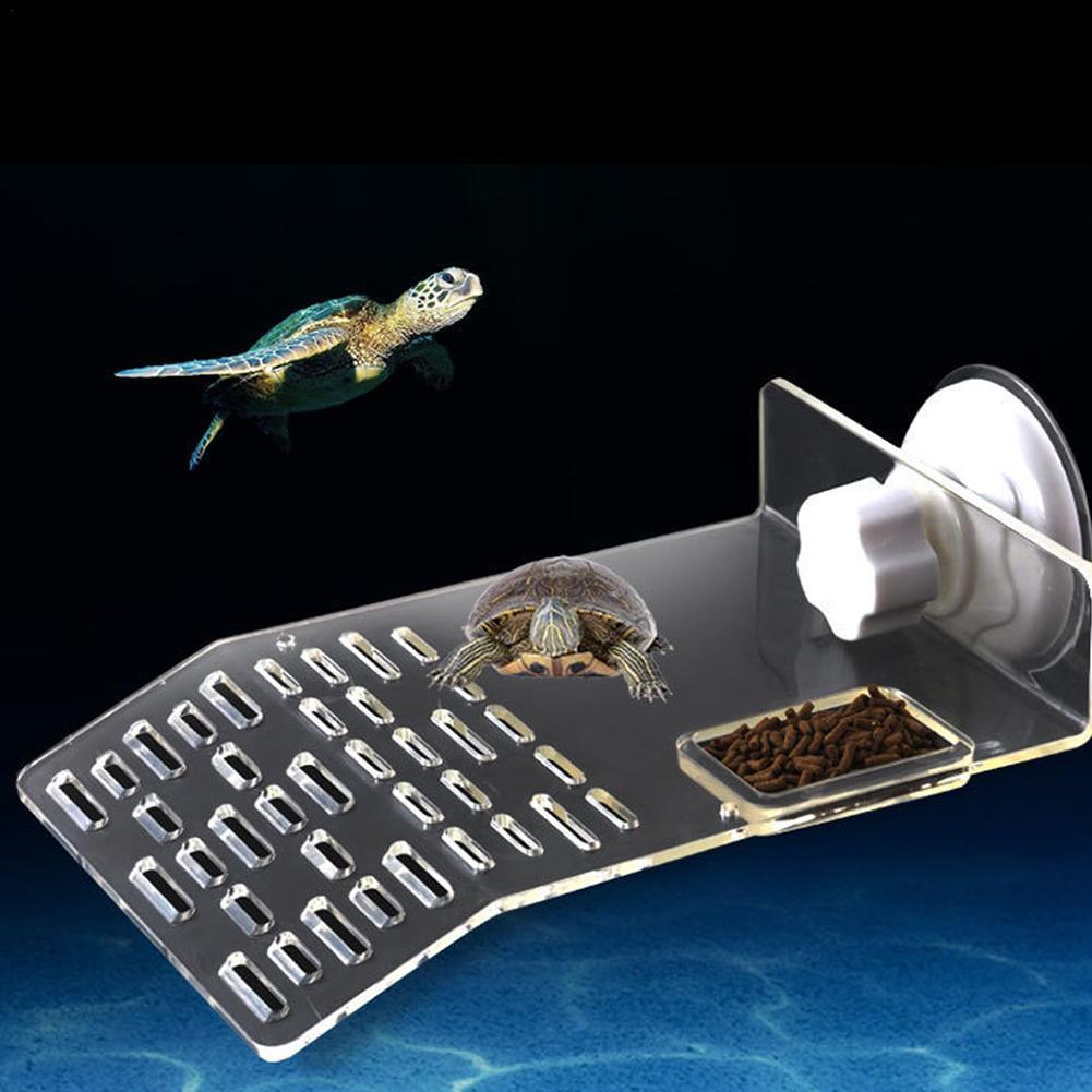거북이 부두 독 Basking 플랫폼 선반 램프 단계  - Aquarium Fishland 리뷰 및 가격