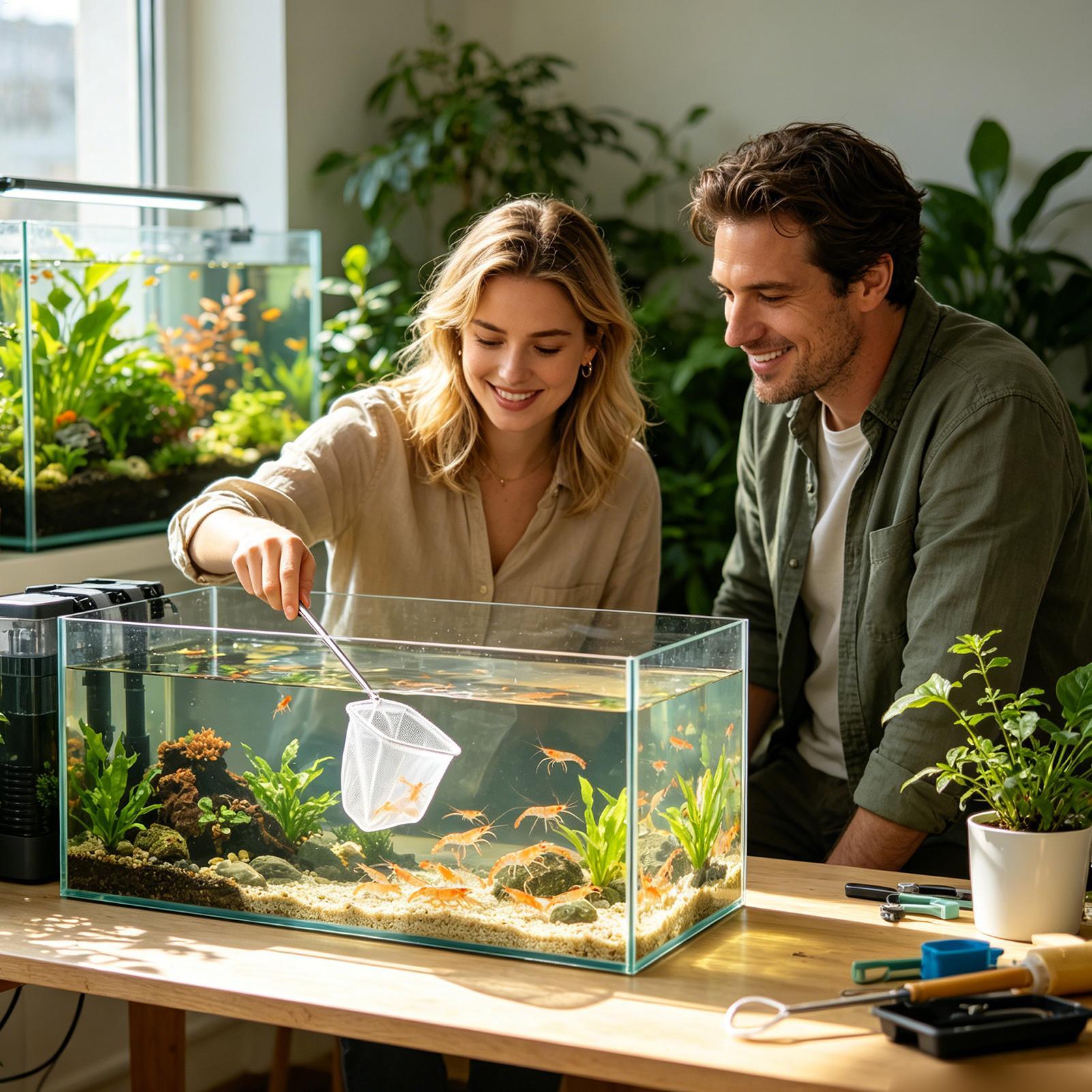 2pcs 작은 물고기 그물망 텔레스코픽 핸들 스테인레스 - Aquarium Fishland 리뷰 및 가격